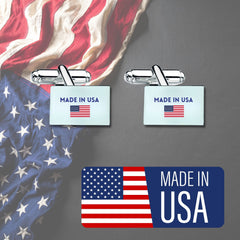 Cufflinks - State Flag Ohio - USA
