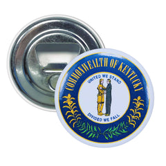 Bottle Opener - Magnet - State Seal Kentucky - USA