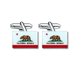 Cufflinks - State Flag - California - USA