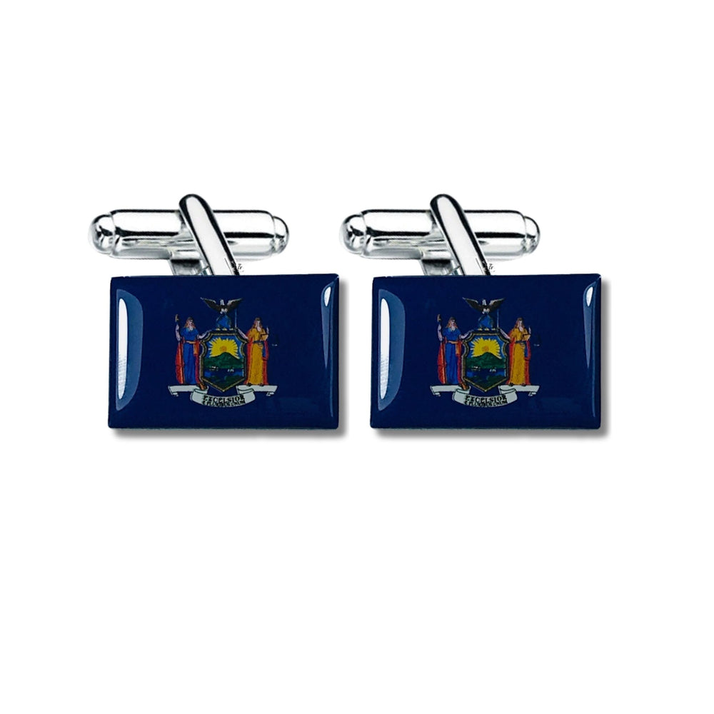 Cufflinks - State Flag New York - USA