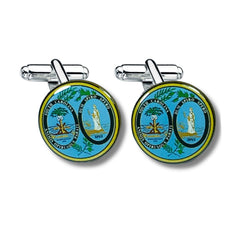 Cufflinks - State Seal South Carolina - USA