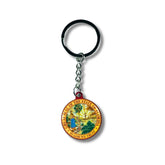 Metal Keychain - State Seal Florida - USA