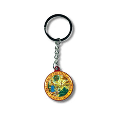 Metal Keychain - State Seal Florida - USA