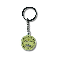 Metal Keychain - State Seal Tennessee - USA