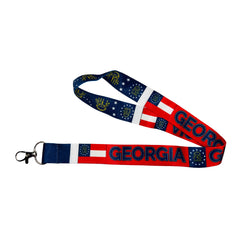 Lanyard - State Flag Georgia - USA - L069
