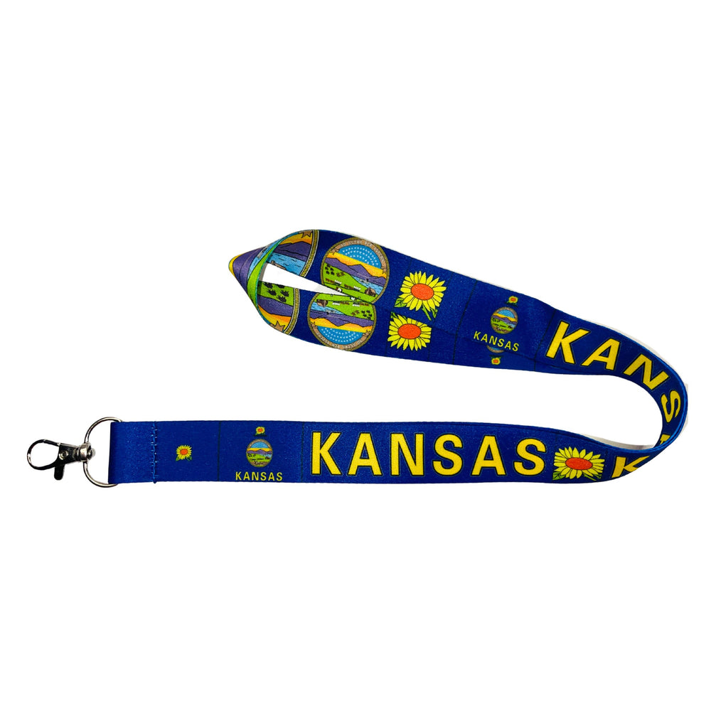 Lanyard - State Flag Kansas - USA - L075