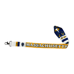 Lanyard - State Flag Massachusetts - USA - L091