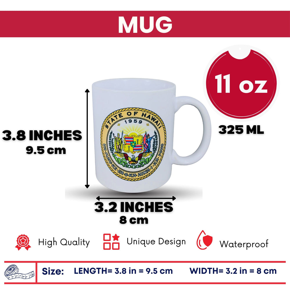 Mug - State Seal Hawaii - USA