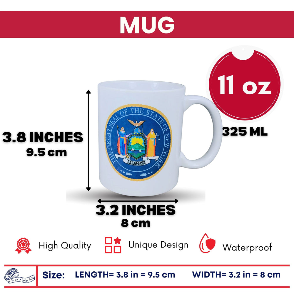 Mug - State Seal New York - USA