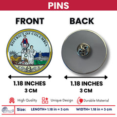 Pin - Seal District of Columbia - USA
