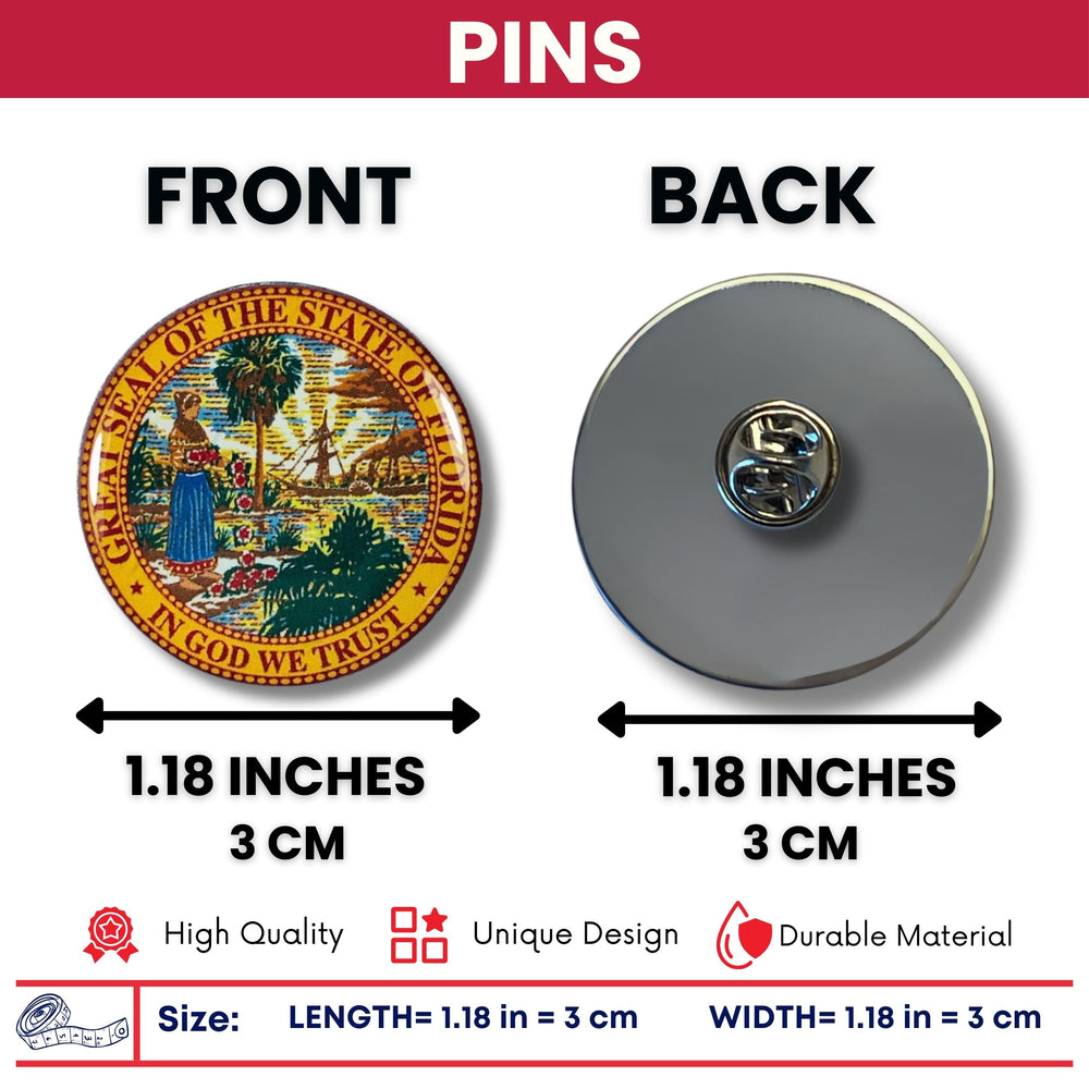 Pin - State Seal Florida - USA
