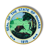 Pin - State Seal Indiana - USA