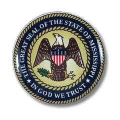 Pin - State Seal Mississippi - USA