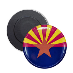 Round Magnet - State Flag Arizona - USA