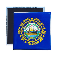 Square Magnet - State Flag NEW HAMPSHIRE - USA