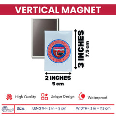 Vertical Magnet - State Seal Arizona - USA