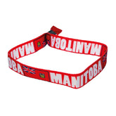 Woven Wristband – Flag Of Manitoba – Canadá – P2549