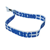 Woven Wristband – Flag Of Quebec – Canadá – P2521