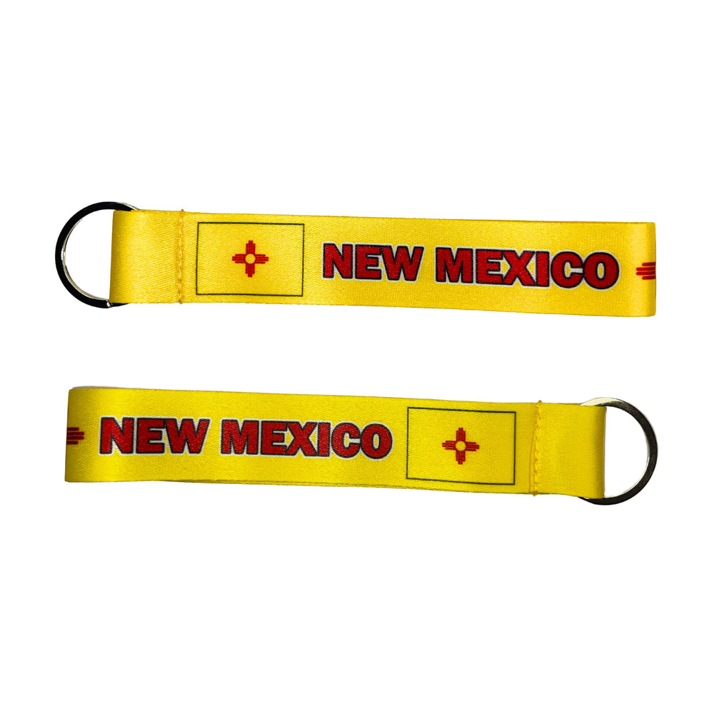 Wristlet Keychain - State Flag New Mexico - USA - K086