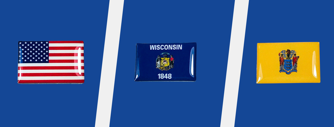 State Flag - Pins