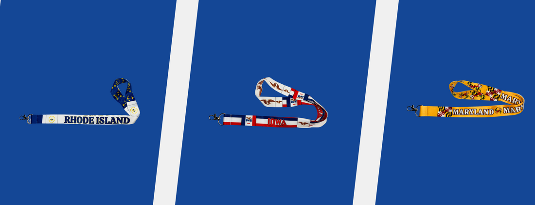 State Flag - Lanyards