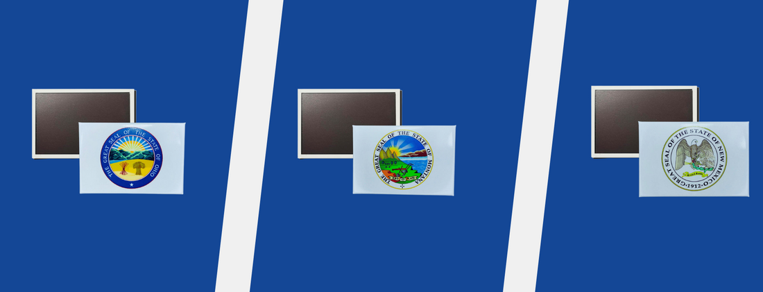 State Seal - Horizontal Magnets