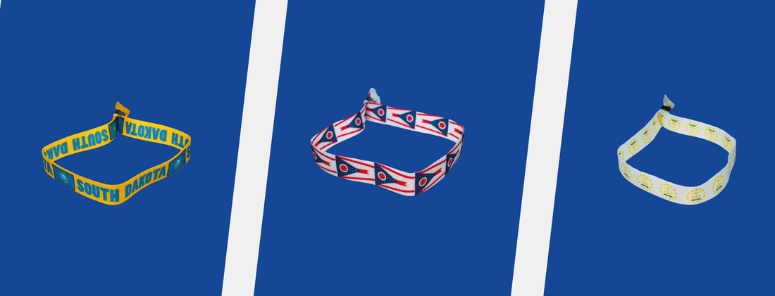 Woven Wristband - Usa