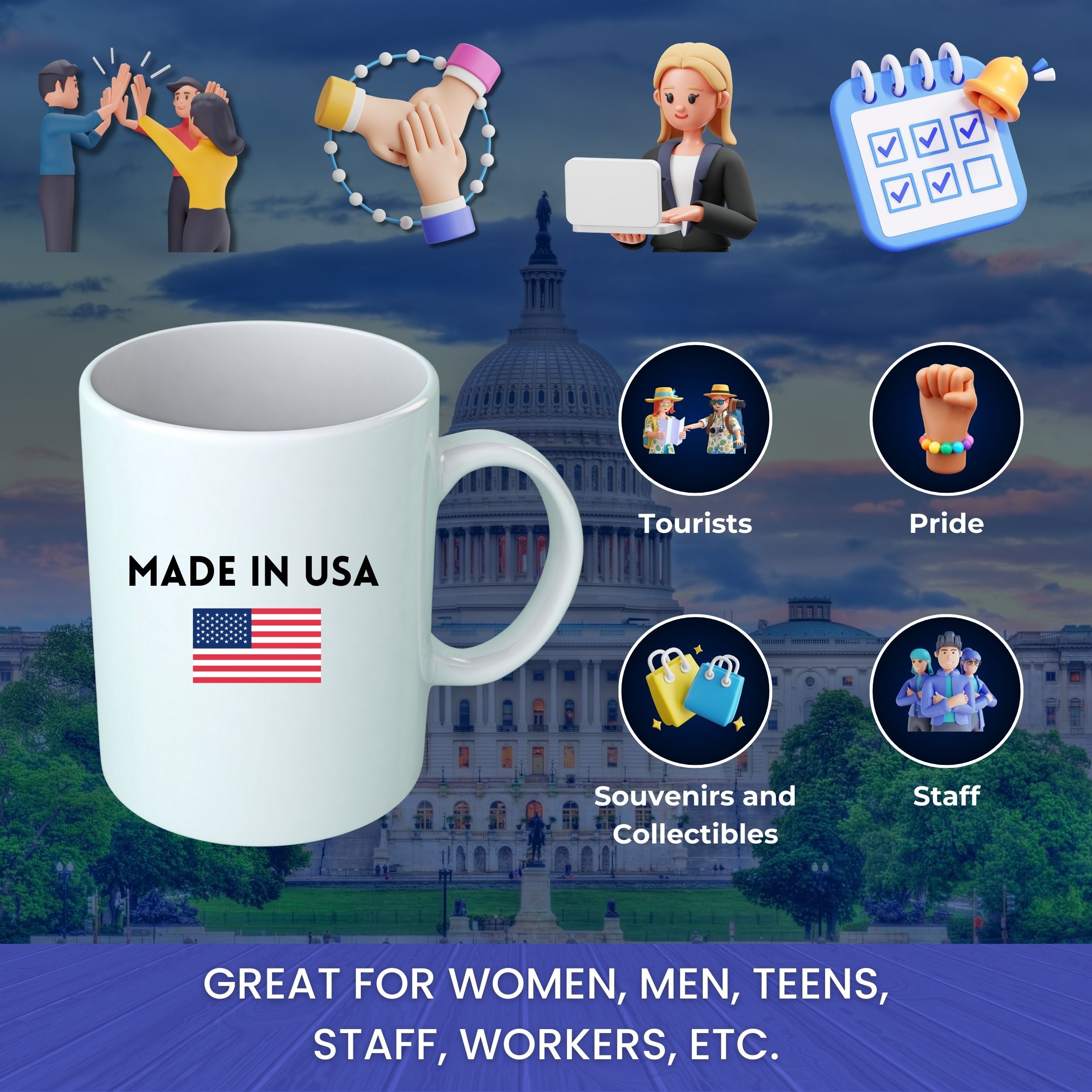 Mug - State Seal Utah - USA