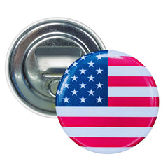 Bottle Opener-Magnet - Flag United States - USA