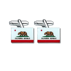 Cufflinks - State Flag - California - USA