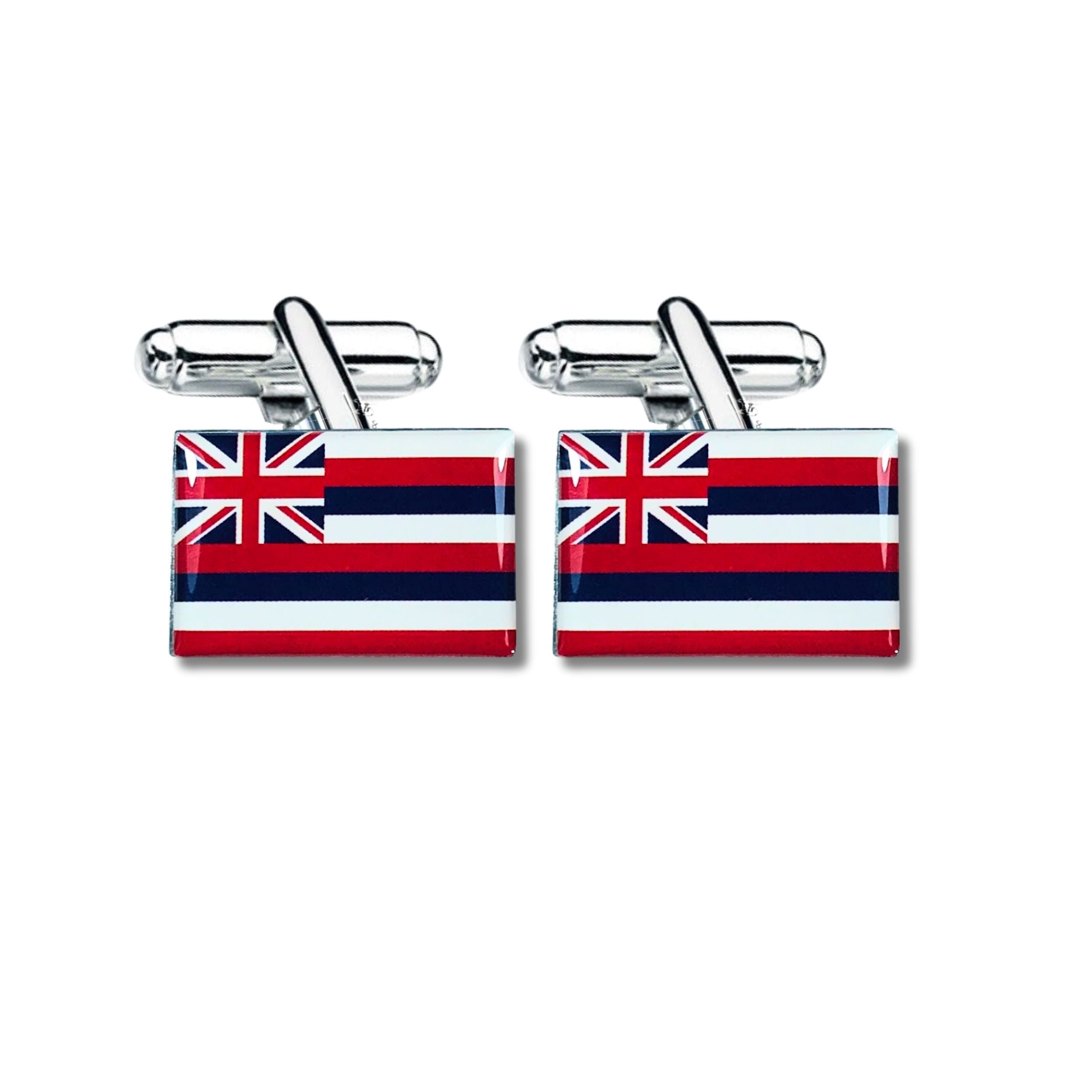 Cufflinks - State Flag - Hawaii - USA