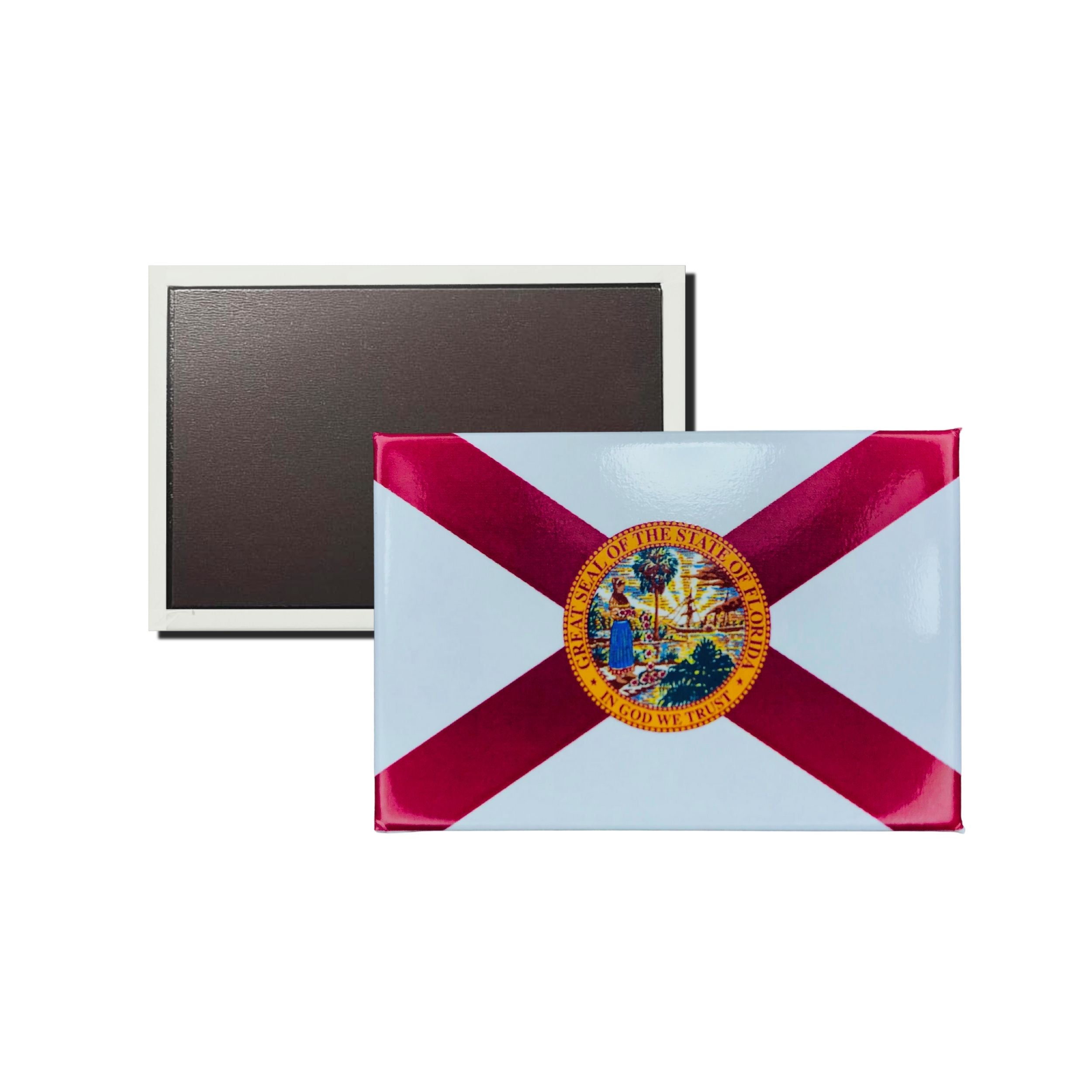 Horizontal Magnet - State Flag Florida - USA