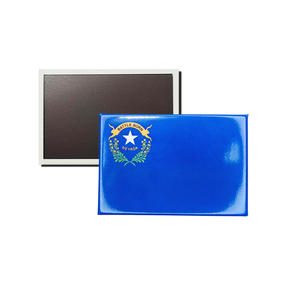 Horizontal Magnet - State Flag Nevada - USA