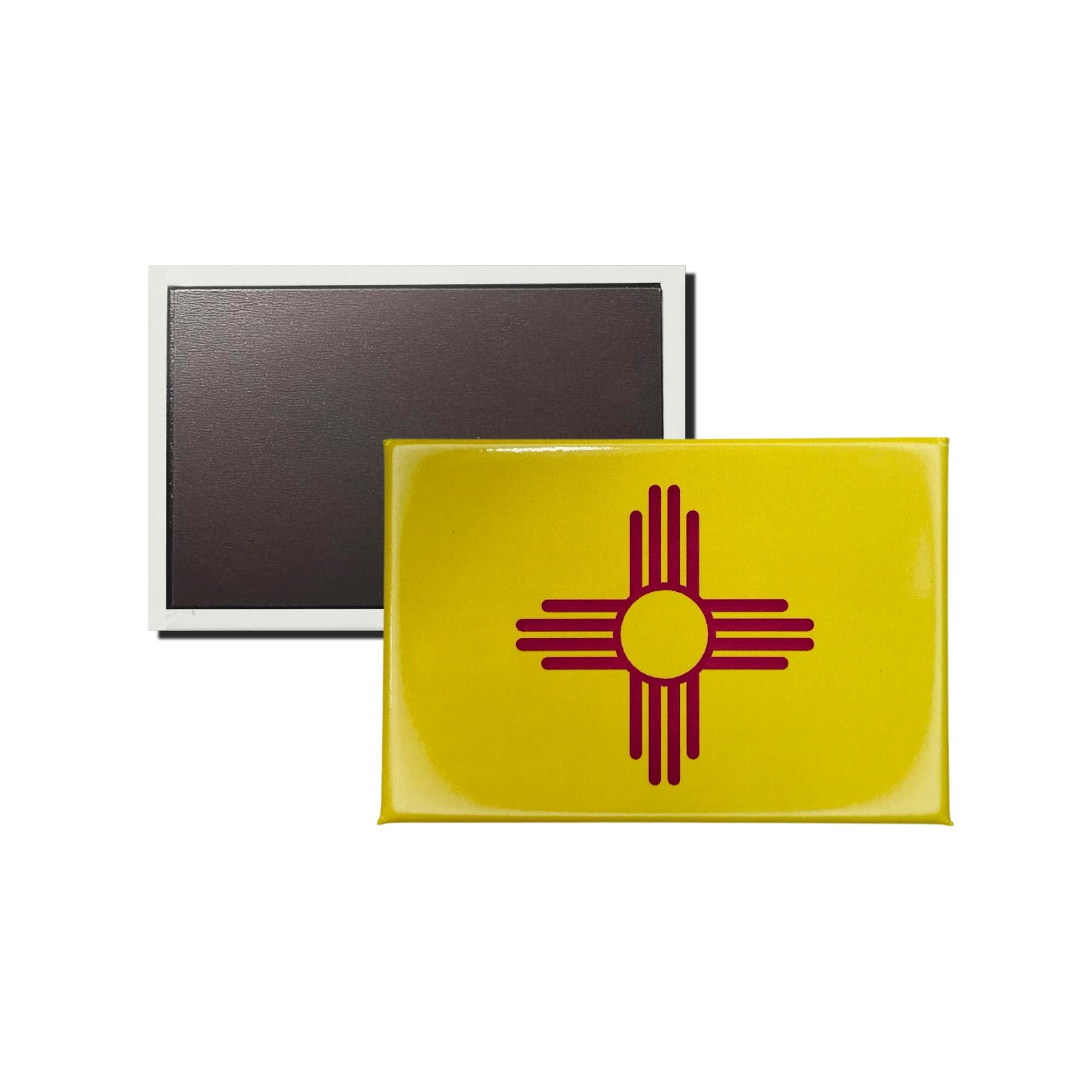 Horizontal Magnet - State Flag New Mexico - USA