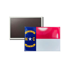 Horizontal Magnet - State Flag North Carolina - USA