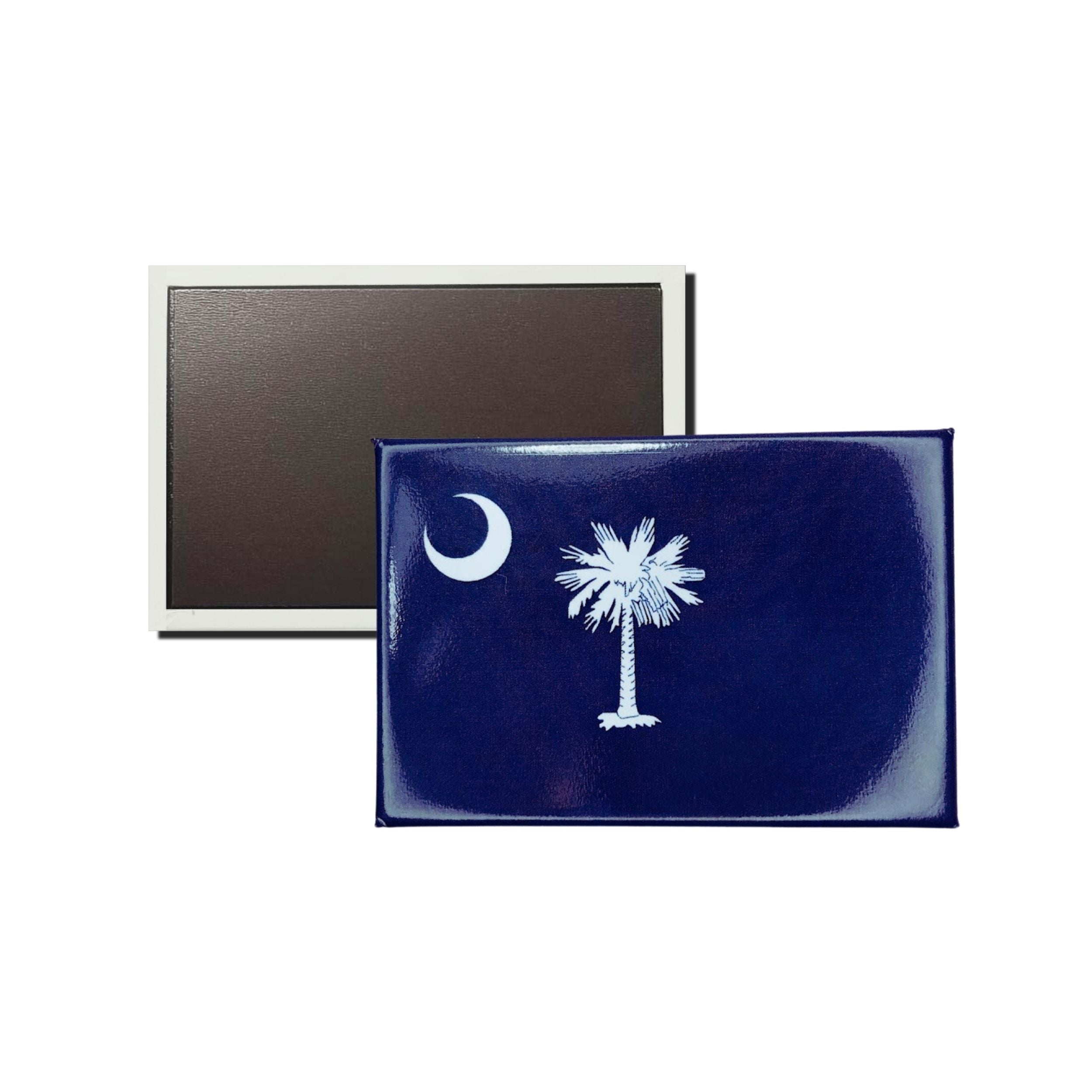 Horizontal Magnet - State Flag South Carolina - USA