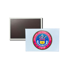 Horizontal Magnet - State Seal Colorado - USA