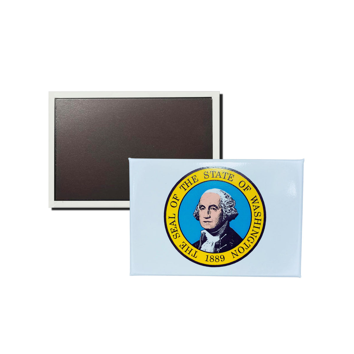 Horizontal Magnet - State Seal Washington - USA