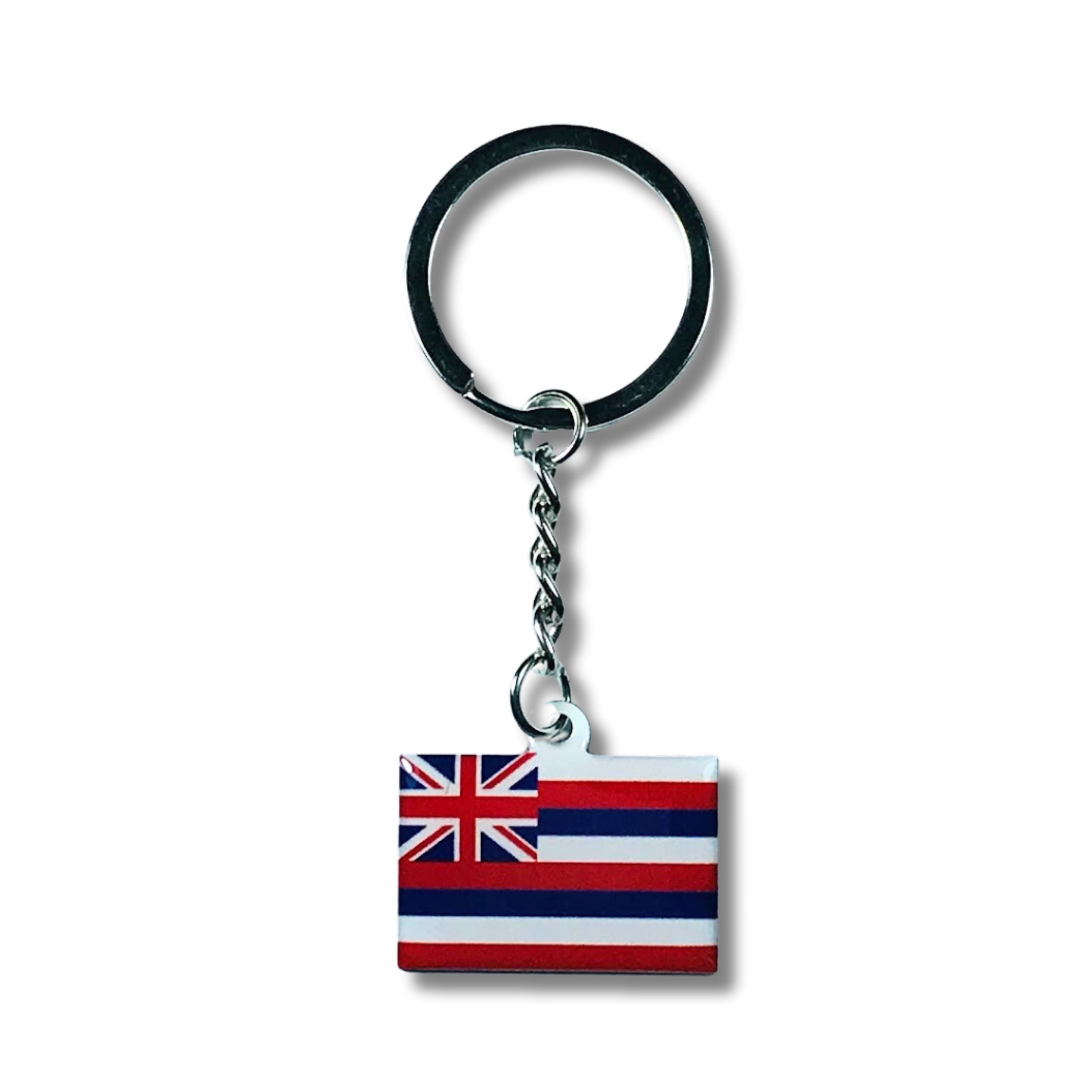 Metal Keychain - State Flag Hawaii - USA