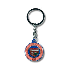 Metal Keychain - State Seal Arizona - USA