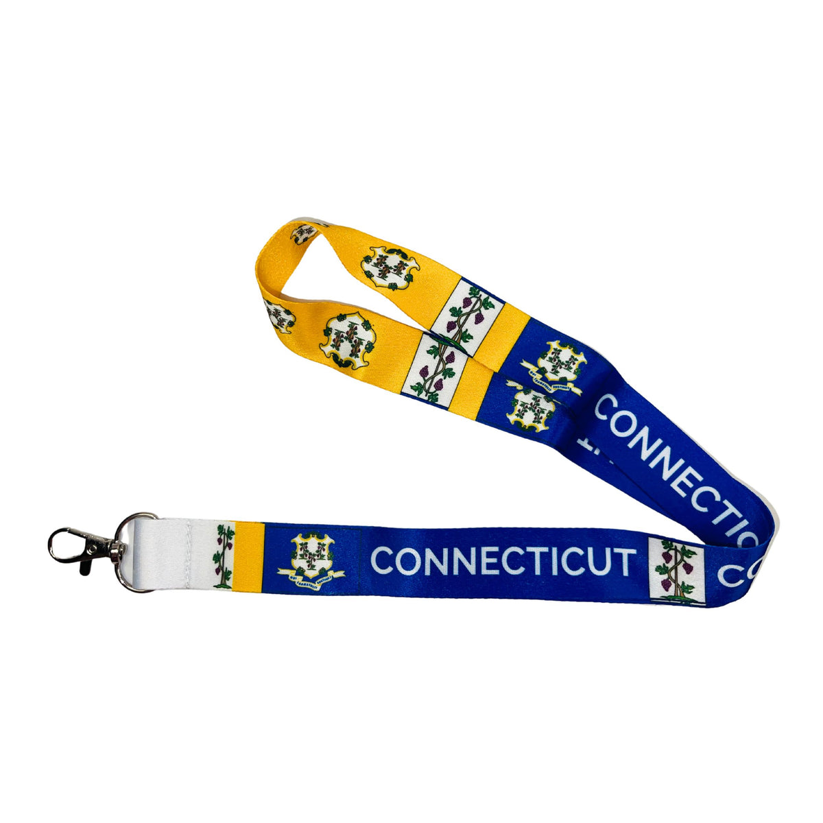 Lanyard - State Flag Connecticut - USA - L066