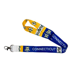 Lanyard - State Flag Connecticut - USA - L066