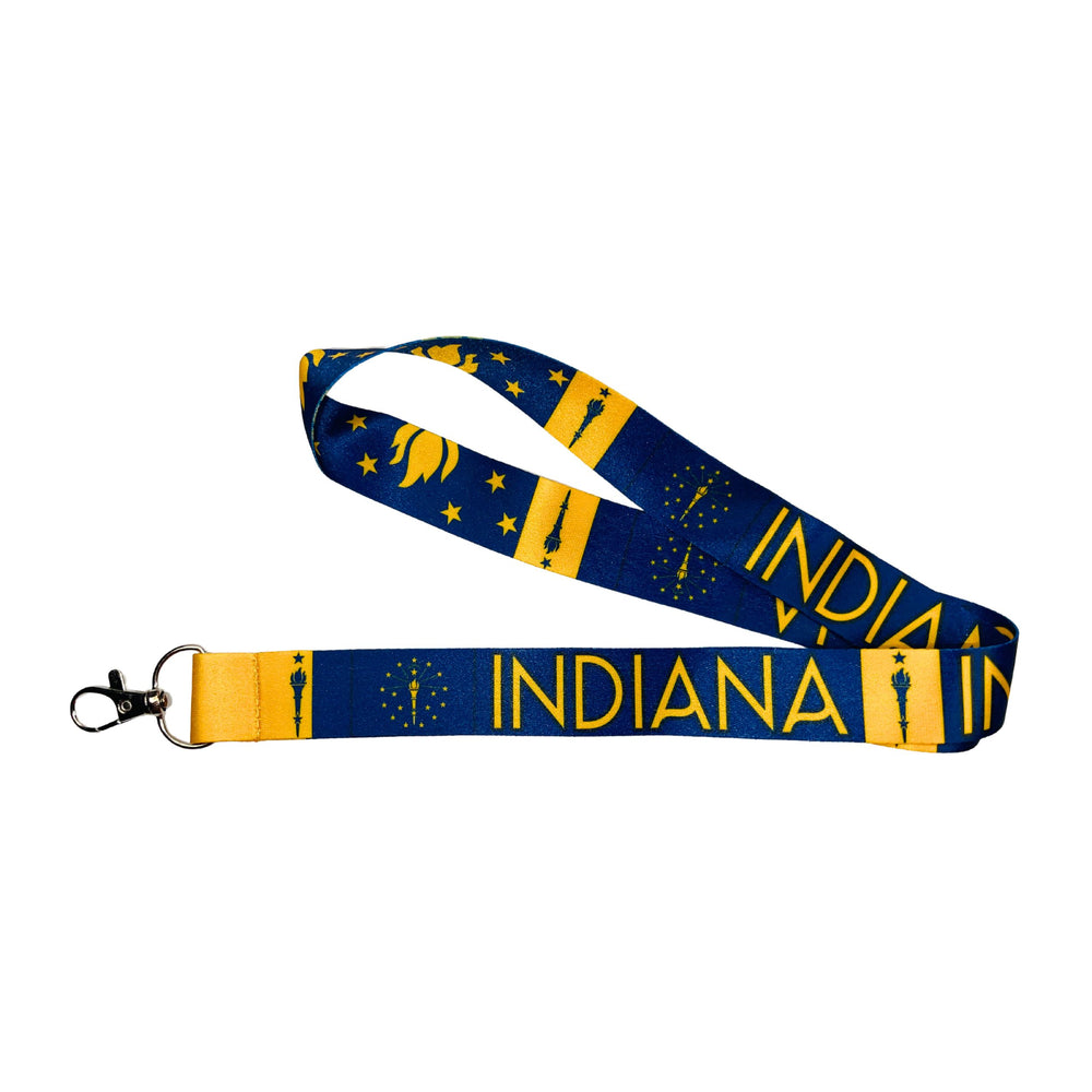 Lanyard - State Flag Indiana - USA - L073