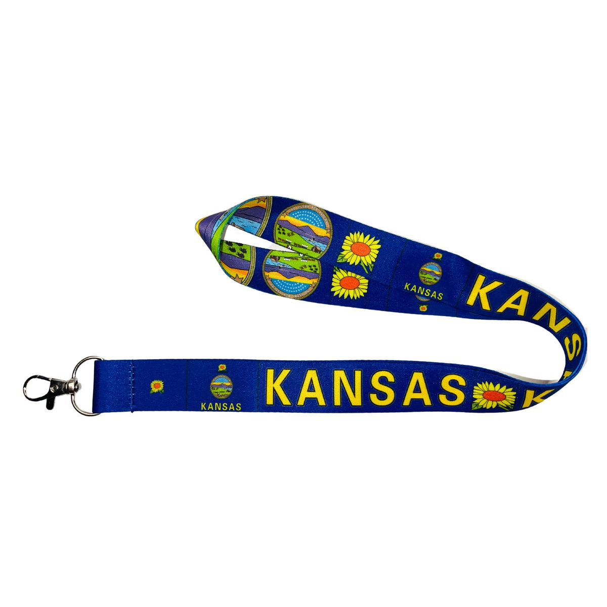 Lanyard - State Flag Kansas - USA - L075