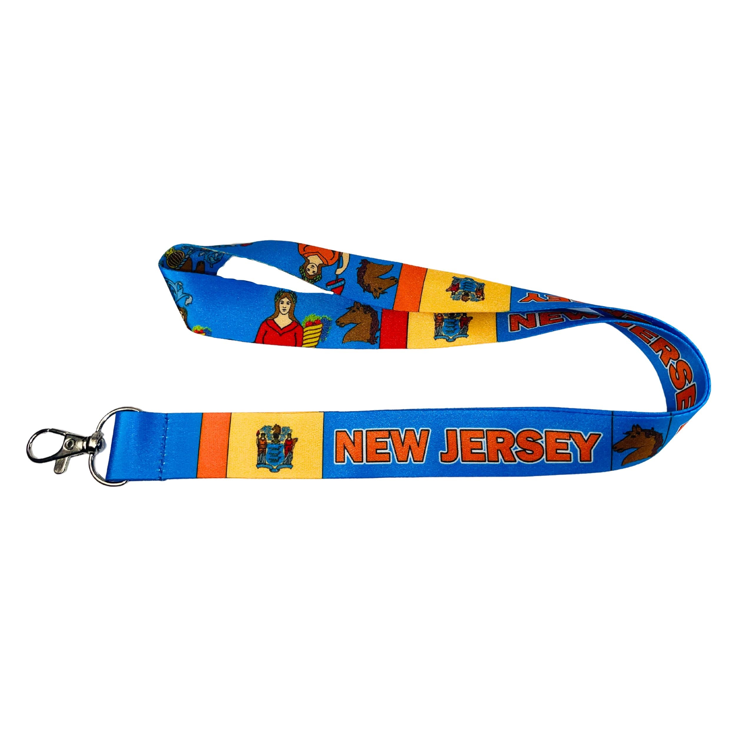 Lanyard - State Flag New Jersey - USA - L085