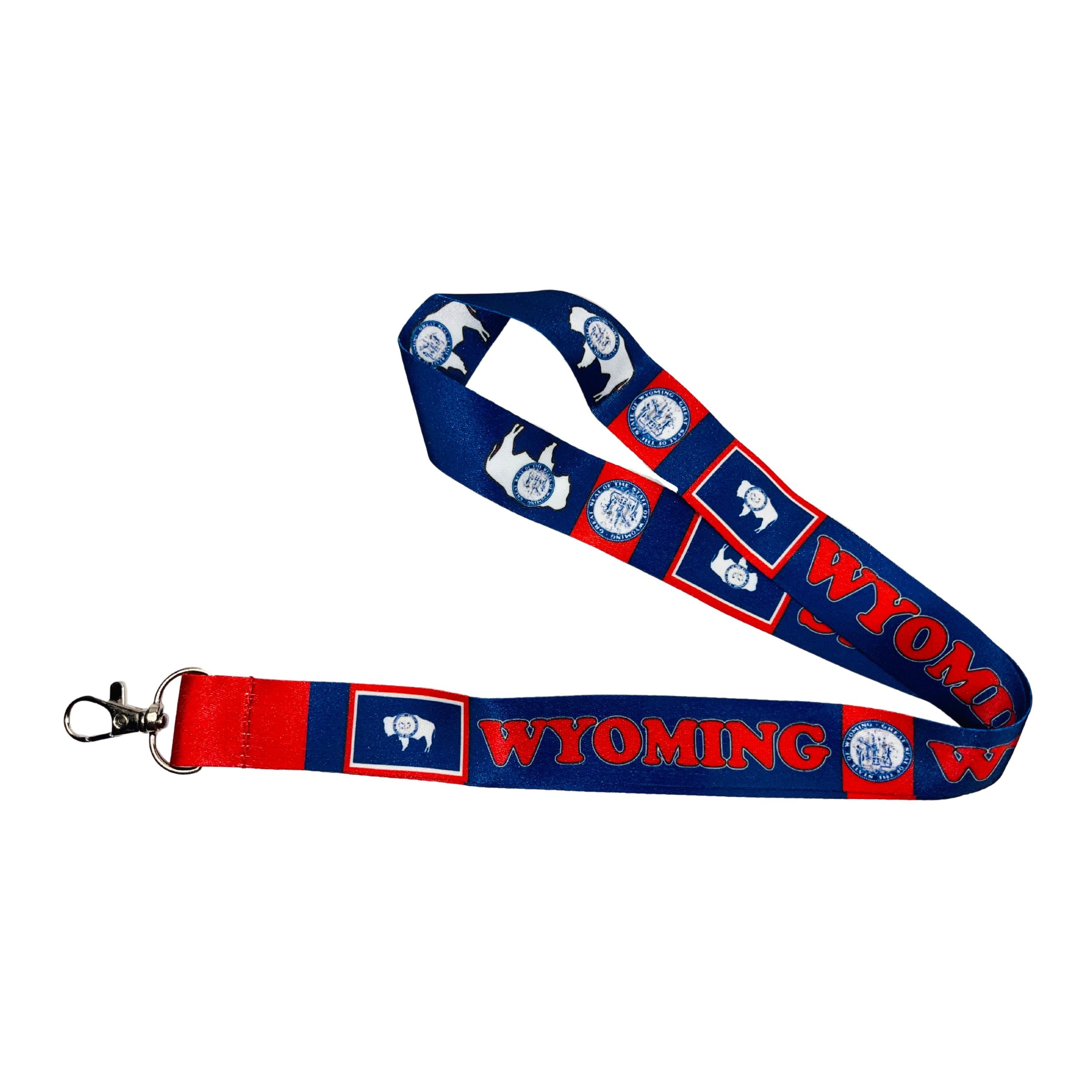 Lanyard - State Flag Wyoming - USA - L104