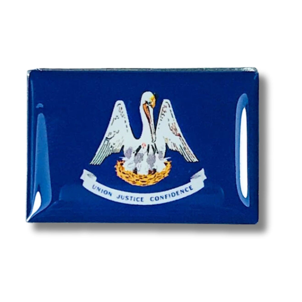 Pin - State Flag Louisiana - USA