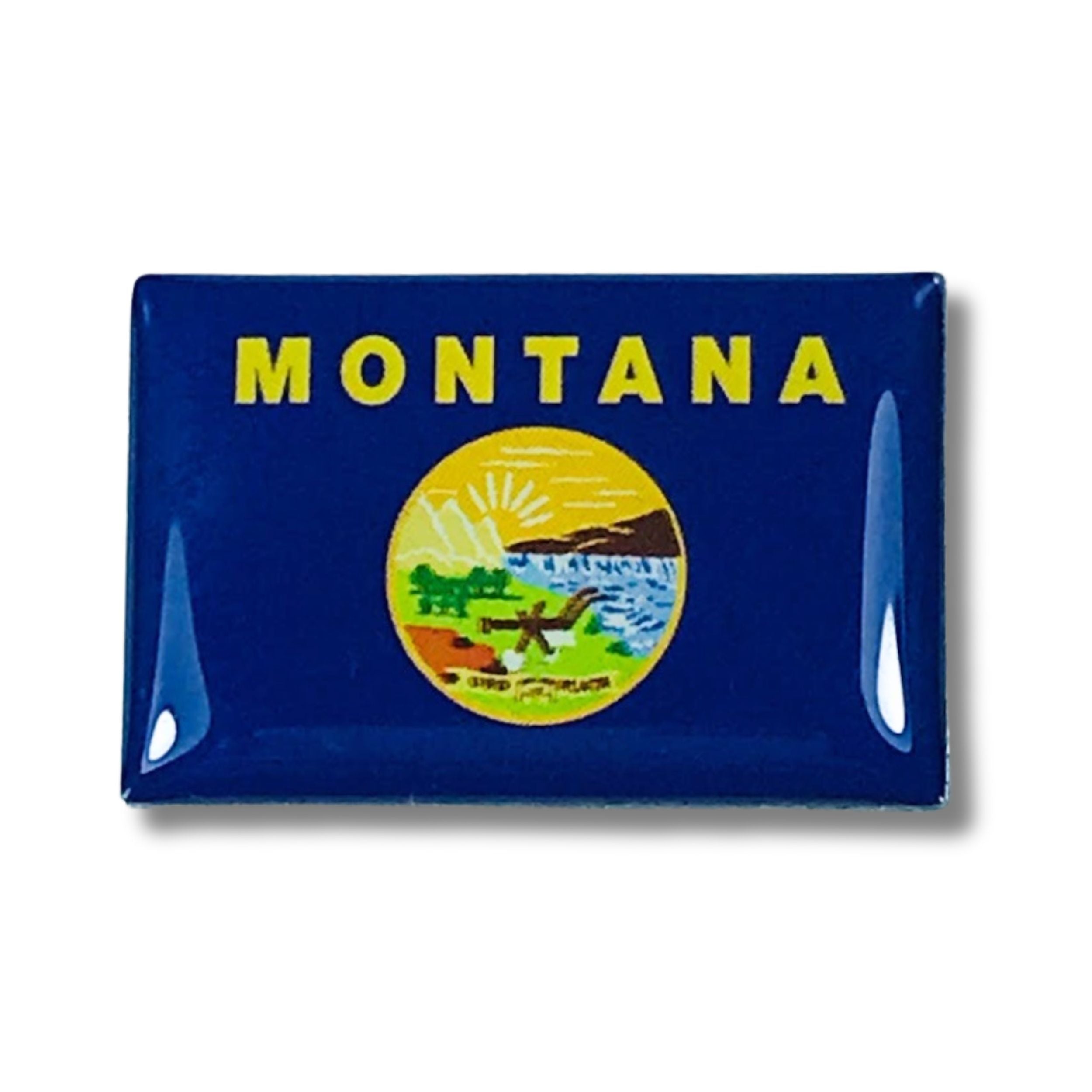 Pin - State Flag Montana - USA
