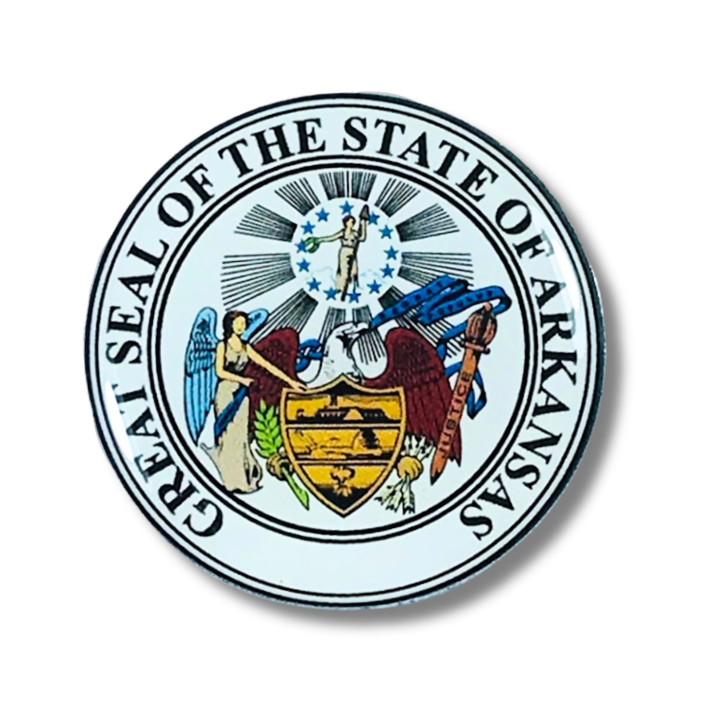 Pin - State Seal Arkansas - USA