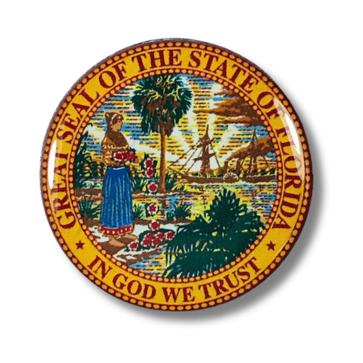 Pin - State Seal Florida - USA